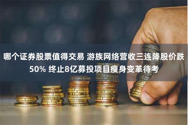 哪个证券股票值得交易 游族网络营收三连降股价跌50% 终止8亿募投项目瘦身变革待考