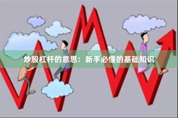 炒股杠杆的意思：新手必懂的基础知识